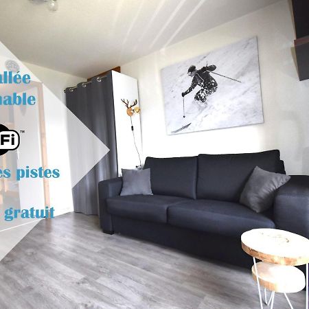 Au Pied Des Pistes B31, Chaleureux Studio 4 Pers, Vue Sur La Vallee Imprenable Avec Wifi, Draps Non Compris Saint-Jean-dʼAulps Exteriör bild