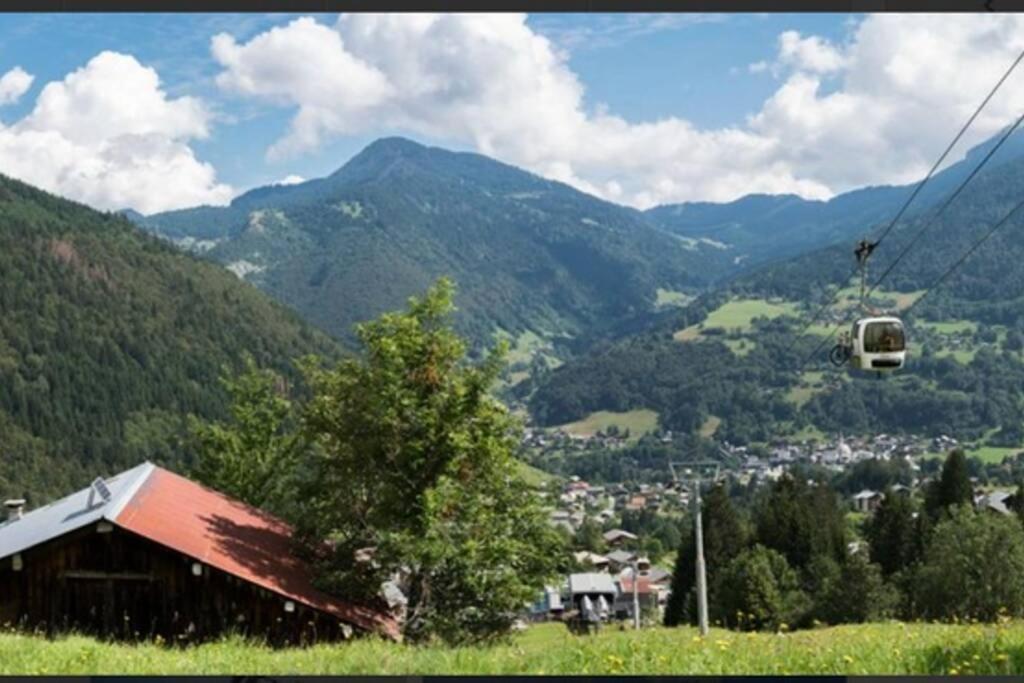 Au Pied Des Pistes B31, Chaleureux Studio 4 Pers, Vue Sur La Vallee Imprenable Avec Wifi, Draps Non Compris Saint-Jean-dʼAulps Exteriör bild